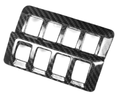 Subaru WRX Dry Carbon Fiber Light Trim