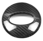 Subaru WRX Dry Carbon Fiber Steering Wheel Trim