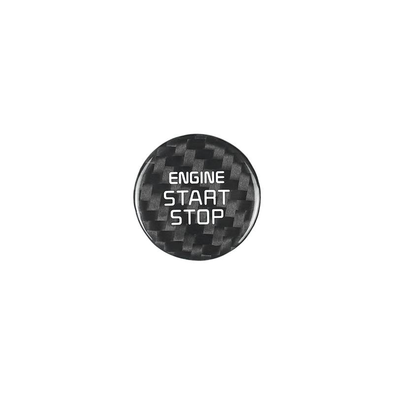 Hyundai Elantra Tucson Palisade Dry Carbon Fiber Engine Start/Stop Button Cover