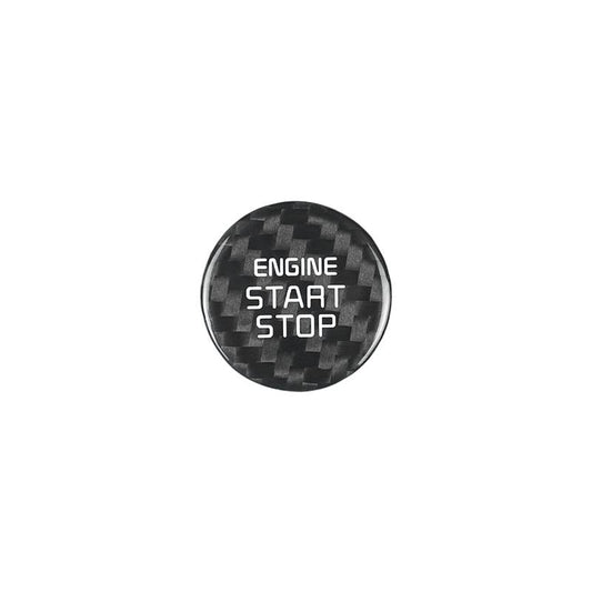 Hyundai Elantra Tucson Palisade Dry Carbon Fiber Engine Start/Stop Button Cover
