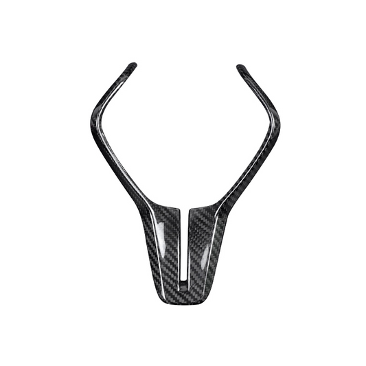 Infiniti Q50L Dry Carbon Fiber Steering Wheel Trim