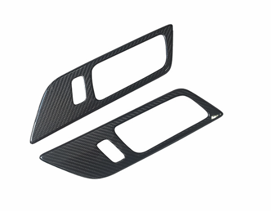 Ford Mustang Dry Carbon Fiber Door Handle Trim