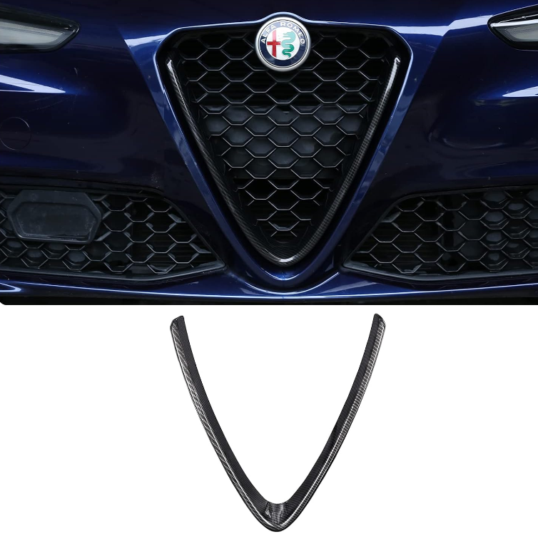 Alfa Romeo Giulia Dry Carbon Fiber Grille Trim