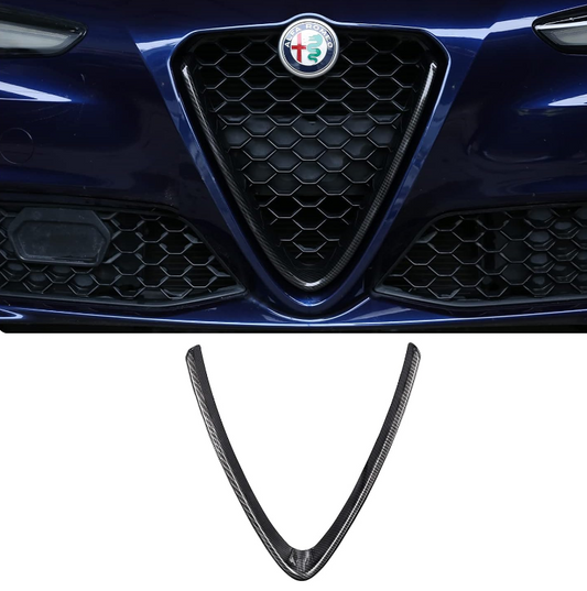 Alfa Romeo Giulia Dry Carbon Fiber Grille Trim