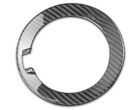 Dodge Challenger Dry Carbon Fiber Fuel Door Trim