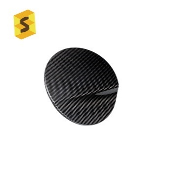 Ford Mustang Dry Carbon Fiber Fuel Door Cover