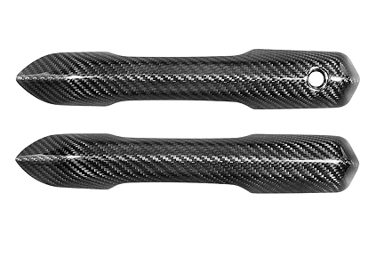 Ford Mustang Dry Carbon Fiber Door Handle Trim